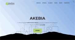 Desktop Screenshot of akebia.it